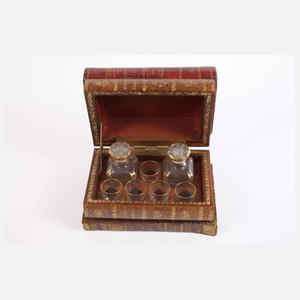 Vier Schatullen in Buchform