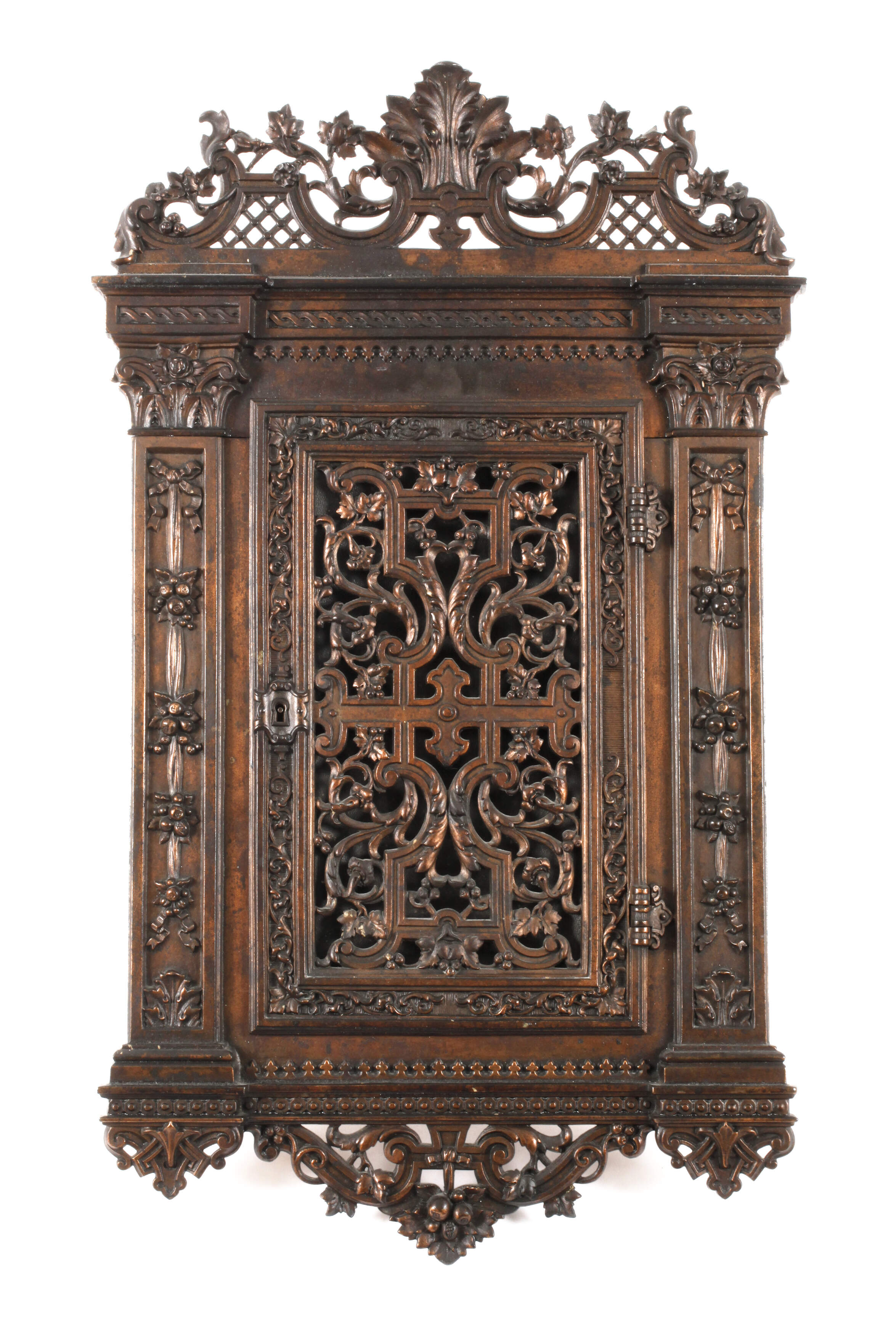 Wandschränkchen Eisenguss