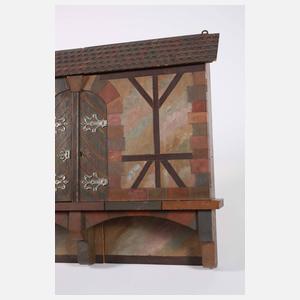 Kleiner Wandschrank Historismus