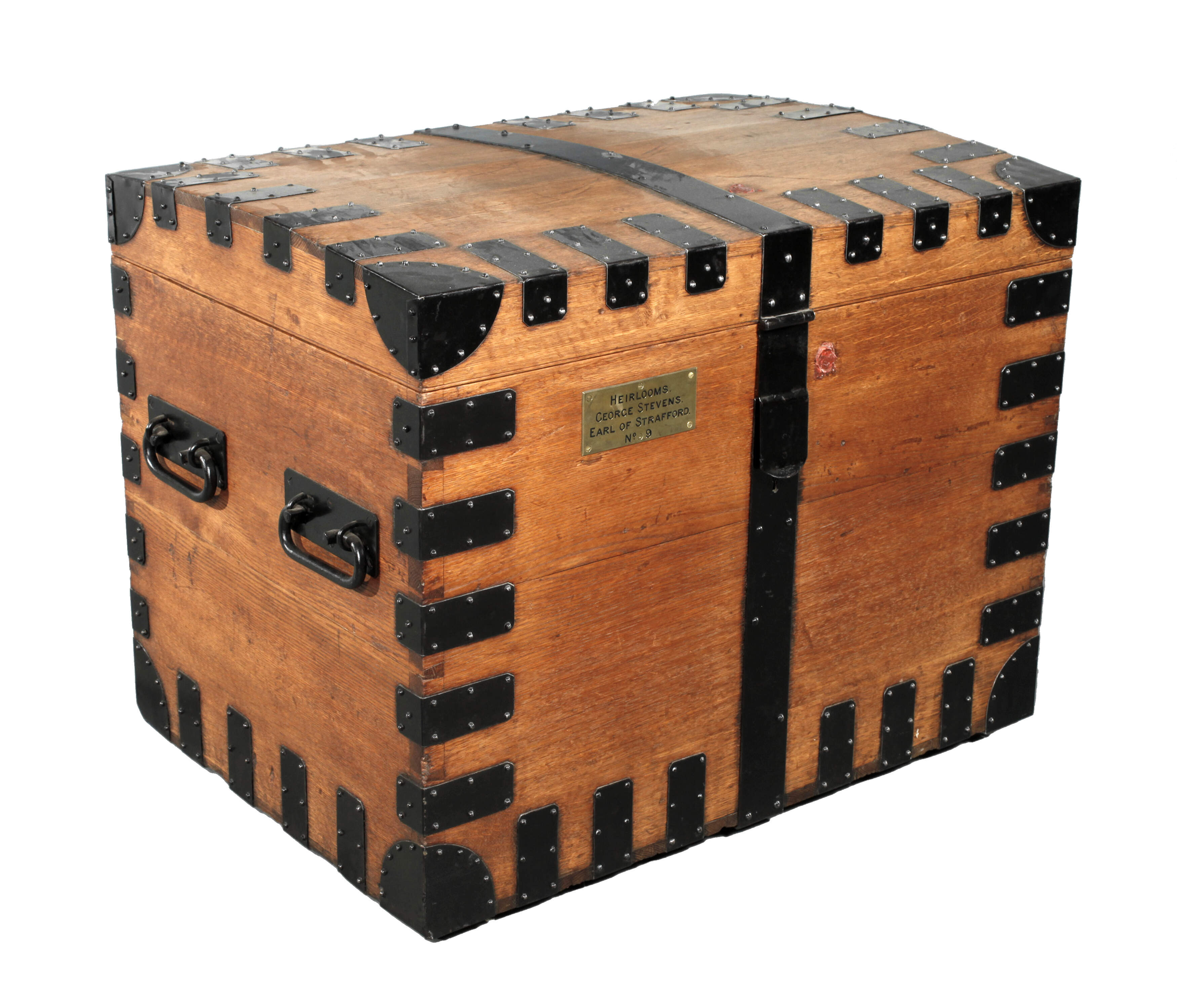 Transportkiste für ein Silberservice