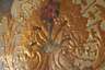 Fragment einer barocken Ledertapete