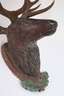 Geschnitzte Jagdtrophäe