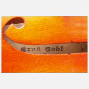 Meistergeige Ernst Todt