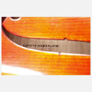 Meistergeige L. Fritz Heberlein