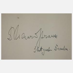 Zwölf Notenbücher Richard Srauß