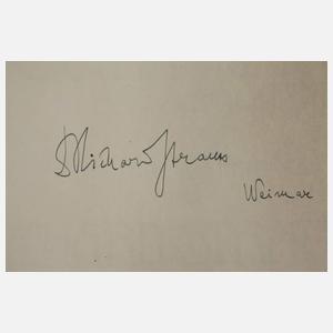 Zwölf Notenbücher Richard Srauß