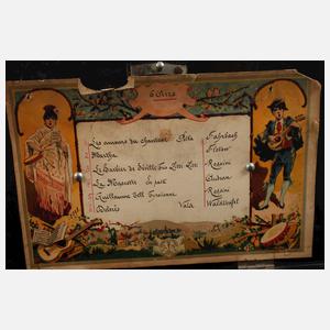 Kleine Walzenspieldose