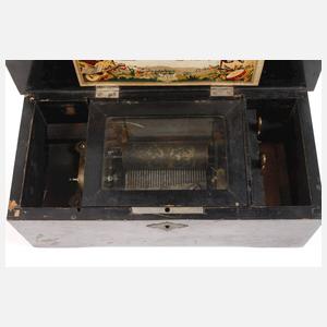 Kleine Walzenspieldose