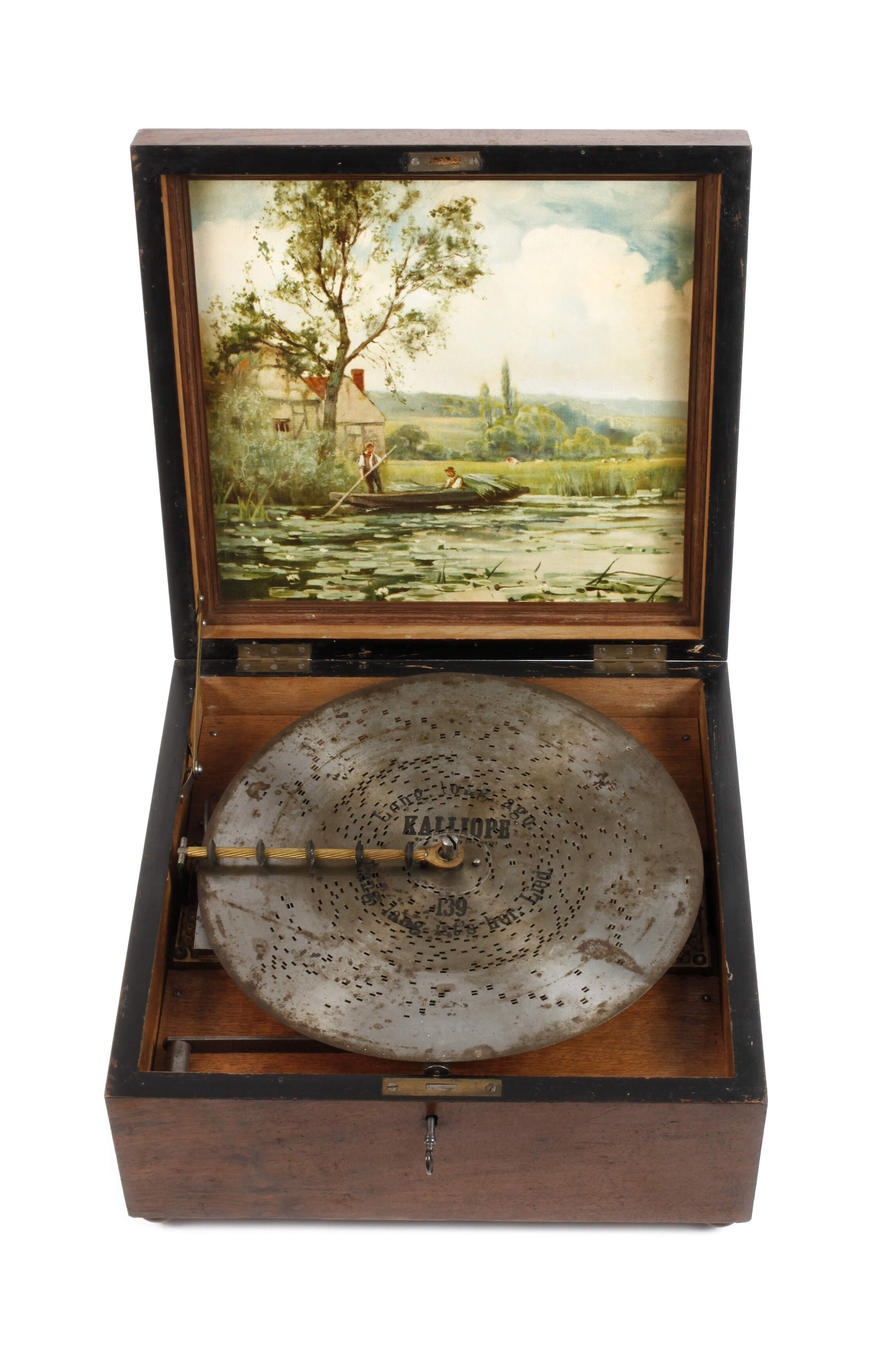 Plattenspieldose Kalliope