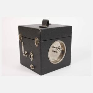 Reisegrammophon mit Weckfunktion