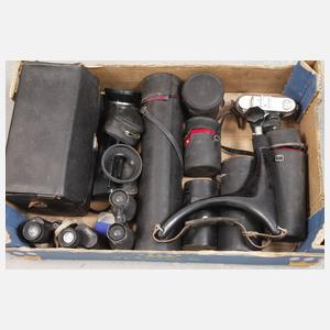 Konvolut Kamera und Zubehör