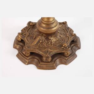 Paar florale Leuchter