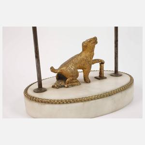 Tischleuchte in Bouillotte-Art