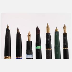 Konvolut Füllfederhalter