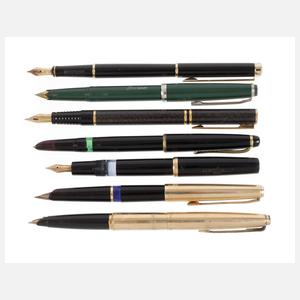 Konvolut Füllfederhalter