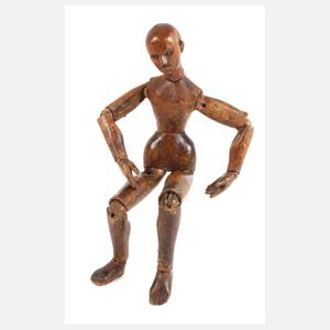 Historische Malerpuppe