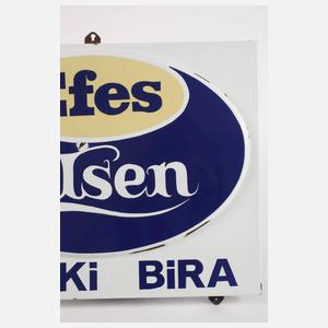 Emailleschild Efes Pilsen