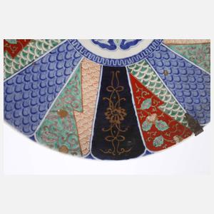 Großer Zierteller Imari