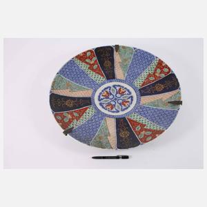 Großer Zierteller Imari