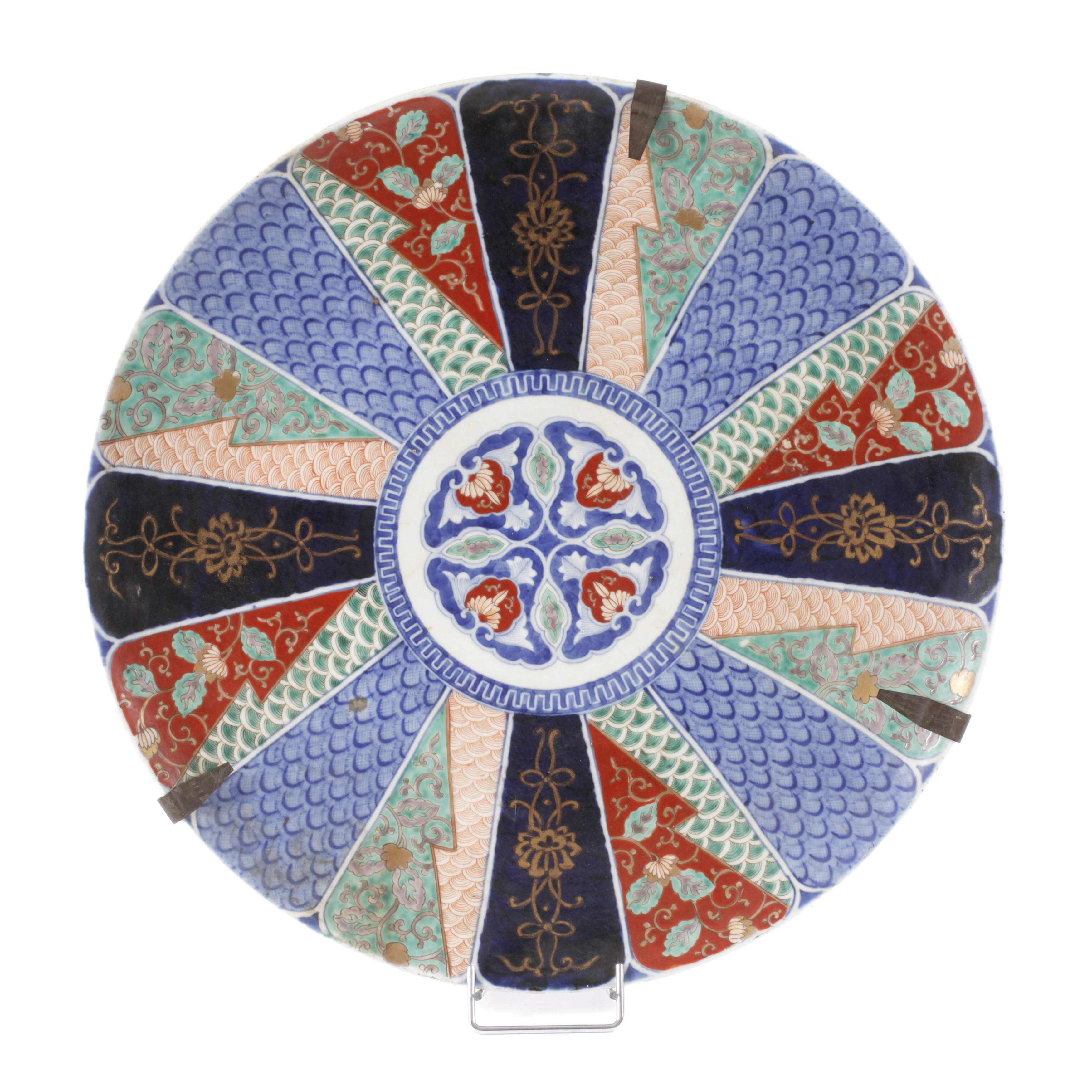 Großer Zierteller Imari