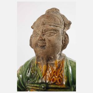 Terrakottafigur Guandi