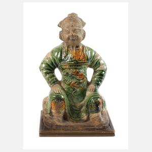 Terrakottafigur Guandi