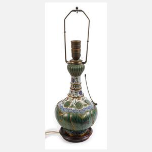 Tischlampe Cloisonné