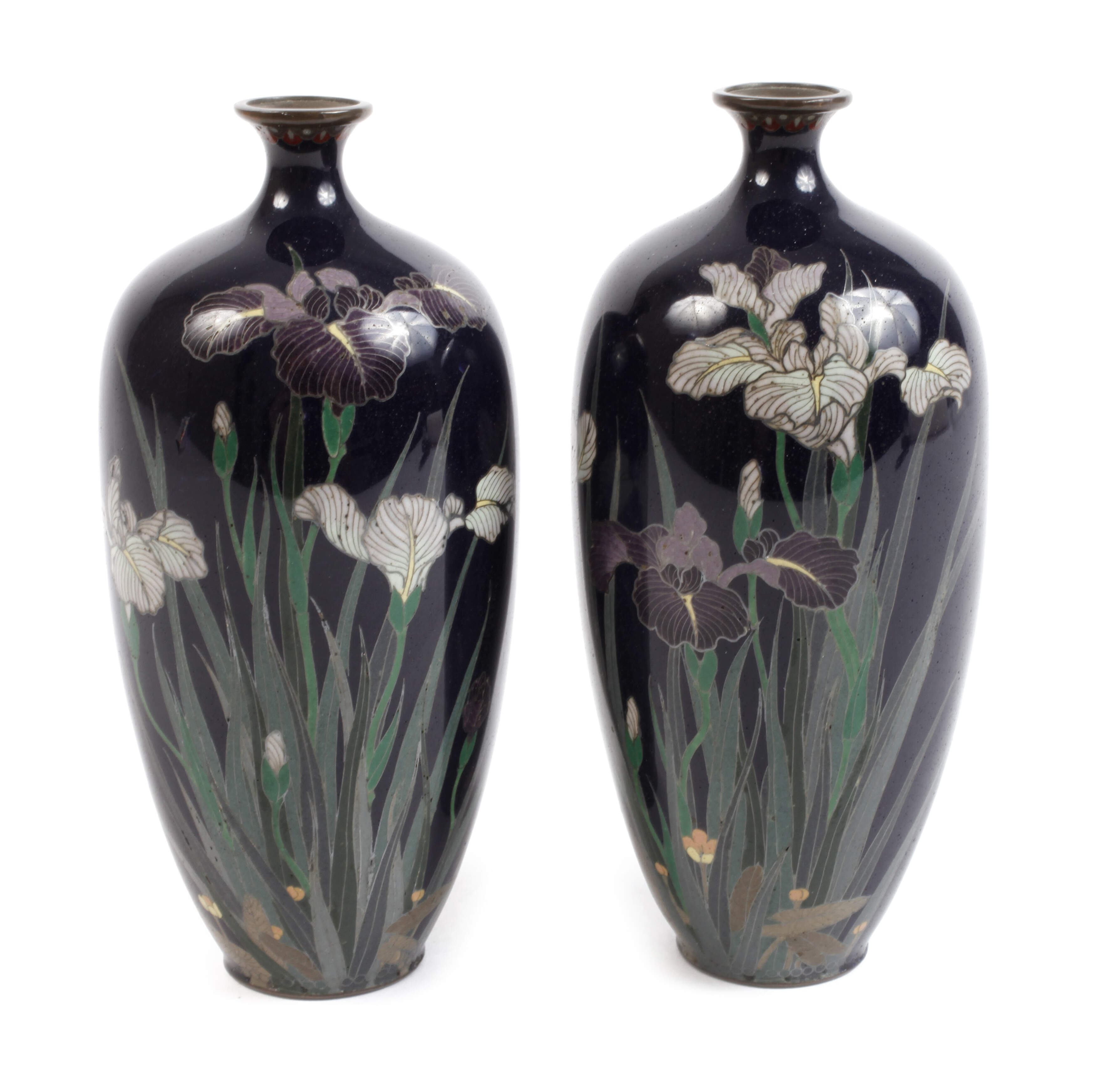 Paar Vasen Cloisonné