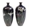 Paar Vasen Cloisonné