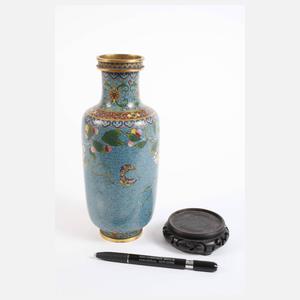 Kleine Cloisonnévase
