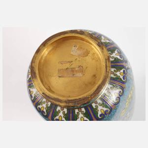 Kleine Cloisonnévase