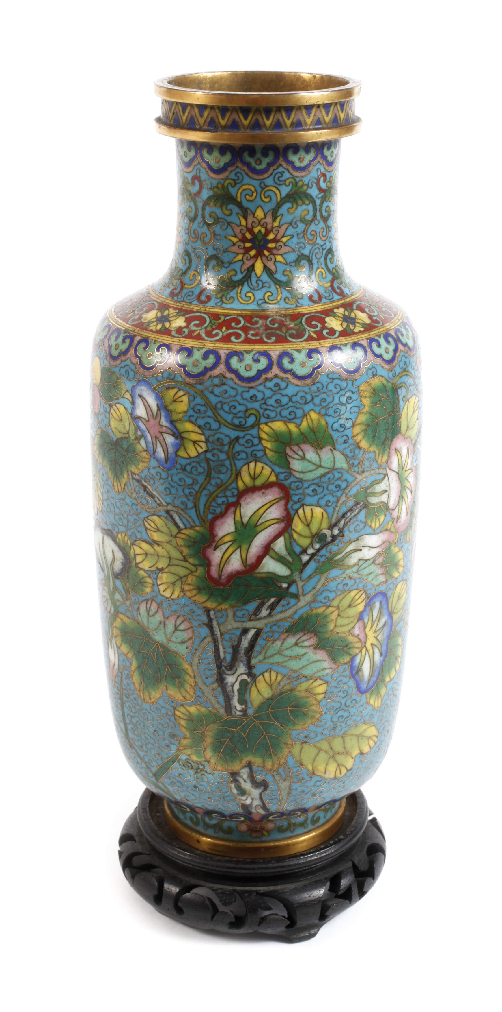 Kleine Cloisonnévase