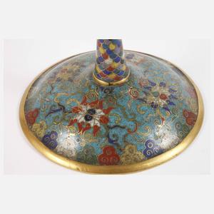 Tafelaufsatz Cloisonné