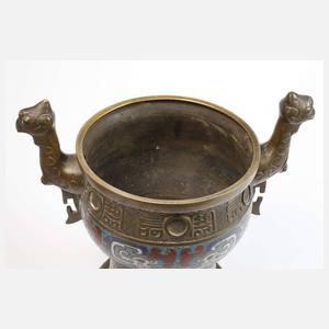 Räuchergefäß Cloisonné