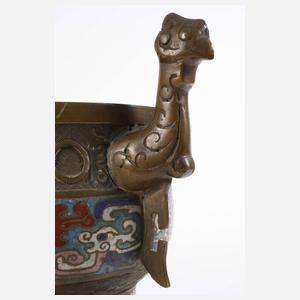 Räuchergefäß Cloisonné