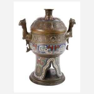 Räuchergefäß Cloisonné