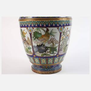 Große Vase Cloisonné