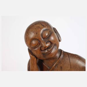 Buddhistische Schnitzerei