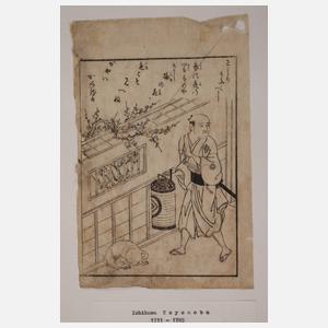 Konvolut Holzschnitte in Mappe