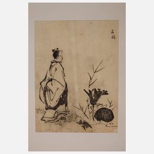 Konvolut Holzschnitte in Mappe