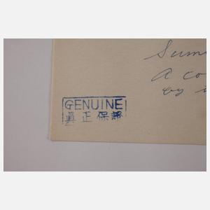 Konvolut Holzschnitte in Mappe