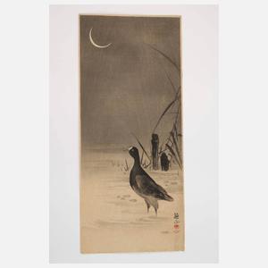 Farbholzschnitt Ohara Koson