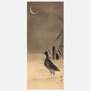 Farbholzschnitt Ohara Koson