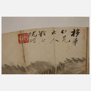 Historische Fächerbespannung