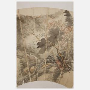 Historische Fächerbespannung