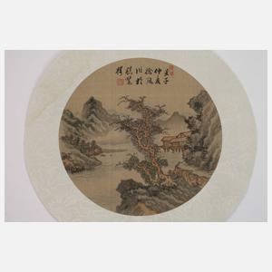 Zwei figürliche Mischtechniken