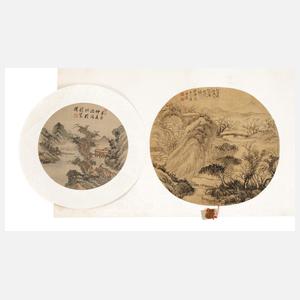 Zwei figürliche Mischtechniken