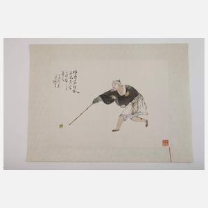 Drei figürliche Mischtechniken