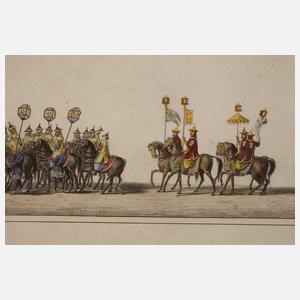 Asiatischer Festumzug