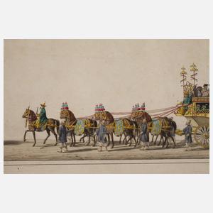 Asiatischer Festumzug